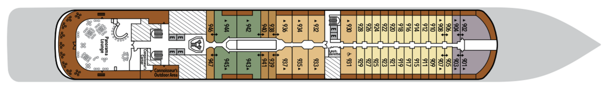 Deck 9 plan